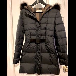 FENDI Black Down coat, excellent condition